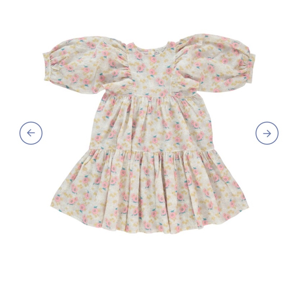 Bebe Organic June Dress Summer Seersucker
